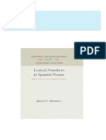 Download full Lexical Numbers in Spanish Nouns With Reference to Their English Equivalents James E. Iannucci ebook all chapters