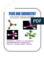 +1 Chemistry 2023 Focus Notes by Yoosafali t k