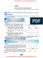 ICSE Class 10 Bansal Maths Chapter 16 Loci