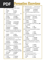 word-formation