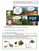 D3 A3 FICHA PS. Recursos naturales renovables y no renovables