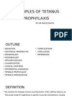 PRINCIPLES OF TETANUS PROPHYLAXIS 