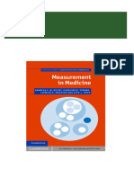 Download Complete Measurement in Medicine Vet Henrica C. W. de PDF for All Chapters