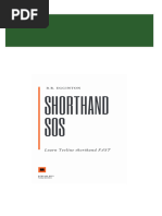 Shorthand SOS Learn Teeline Shorthand FAST Ben Egginton 2024 scribd download