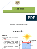 SOLAR CELL After Mid Term