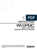 WI-DPMC_Dual Port With Magnification Changer_Instruction Manual