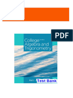 Get College Algebra and Trigonometry 3rd Edition Ratti Test Bank free all chapters