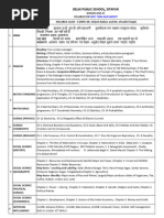 Std X Syllabus I Term Exam 2024-25