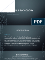 Clinical Psychology