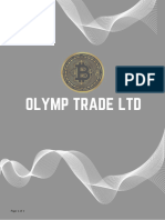 Olymp Trade Agreement