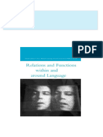 Download ebooks file Relations and functions within and around language 1st Edition Peter Howard Fries all chapters