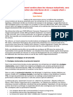 Le réapprovisionnement continu dans les réseaux industriels