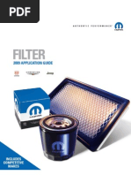 Mopar Oil Filters Application Guide