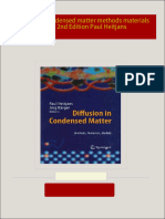 Download Full Diffusion in condensed matter methods materials models 2nd Edition Paul Heitjans PDF All Chapters