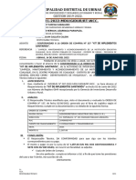 INFORME N° 021-2022  CONFORMIDAD DE KITS IMPLEM. SANITARIOS