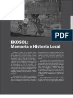 Ekol Memoria e Historia Local