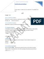 Chapitre II Classification Périodique (Cours Chimie)