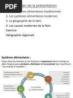 Cours 10 - Systemes Alimentaires Et Faim Dans Le Monde