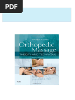 Orthopedic Massage Theory and Technique 2nd ed Edition Whitney Lowe 2024 Scribd Download