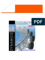 Vector Mechanics for Engineers Statics and Dynamics 10th Edition Beer Solutions Manual all chapter instant download