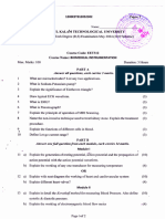 EET312 BIOMEDICAL INSTRUMENTATION MAY 2024