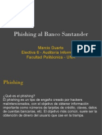 Phishing Banco Santander Presentacion