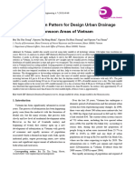 Analysis of Storm Pattern for Design Urban Drainage