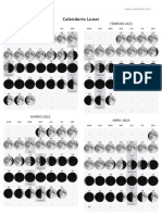 Calendario Lunar de 2023