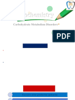 Carbohydrate Metabolism Disorder