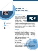 Ledys Esther Coronado Borja - Ingeniera de Alimentos