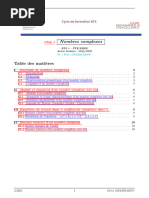 CH1- Nombres Complexes