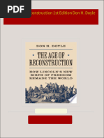 Instant ebooks textbook The Age of Reconstruction 1st Edition Don H. Doyle download all chapters