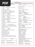 Synthetic fibres and Plastics Class 8 MCQ