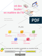 Traitement Des Charges Fiscales en Matière de l'Is