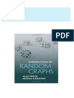 Complete Download Introduction to Random Graphs Alan Frieze PDF All Chapters