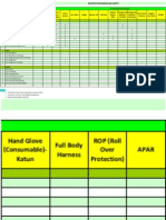 LM HSE 001 001 Matrix Perlengkapan Safety