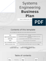 Systems Engineering Business Plan by Slidesgo