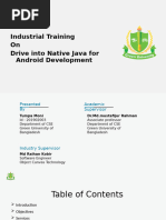 201902003 Industrial Training