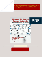 Instant Access to Wireless Ad Hoc and Sensor Networks Management Performance and Applications 1st Edition He ebook Full Chapters