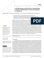 Hsiao, S. C., Wu, H. L., Chen, W. B., Guo, W. D., Chang, C. H., & Su, W. R. (2021). Effect of Depth-Induced Breaking on Wind Wave Simulations in Shallow Nearshore Waters Off Northern Taiwan During the Passage of Two Super Typhoons