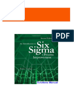 Full Download of Introduction to Six Sigma and Process Improvement 2nd Edition Evans Solutions Manual in PDF DOCX Format