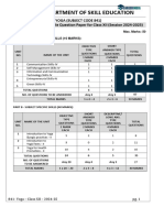 CBSE Class 12 Yoga Sample Question Paper 2025