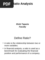 Ratio Analysis