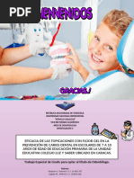 EFICACIA DE LAS TOPIFICACIONES CON FLÚOR GEL EN LA PREVENCIÓN DE CARIES DENTAL