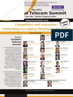 The 2012 Canadian Telecom Summit Brochure