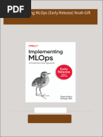 Full download Implementing MLOps (Early Release) Noah Gift pdf docx