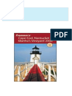 Download ebooks file Frommer s Cape Cod Nantucket Martha s Vineyard 2008 Frommer s Complete Laura M. Reckford all chapters