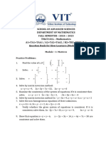 Question Bank TMAT101L Updated