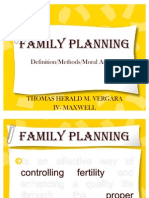 Mapeh IV - Family Planning