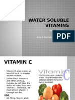 Water Soluble Vitamins 2